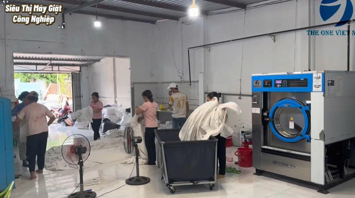 tiếp nhận, ghi nhận thông tin đồ giặt